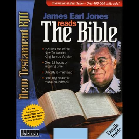 James earl jones bible app - Mobile Apps. Wayback Machine (iOS) Wayback Machine (Android) Browser Extensions. Chrome; Firefox; Safari; ... Book of Acts (KJV) Read by James Earl Jones Audio Item Preview ... Star Wars, Gospel of John, Apostle Paul, Audio bible, Narrated Bible, Bible Project, ...